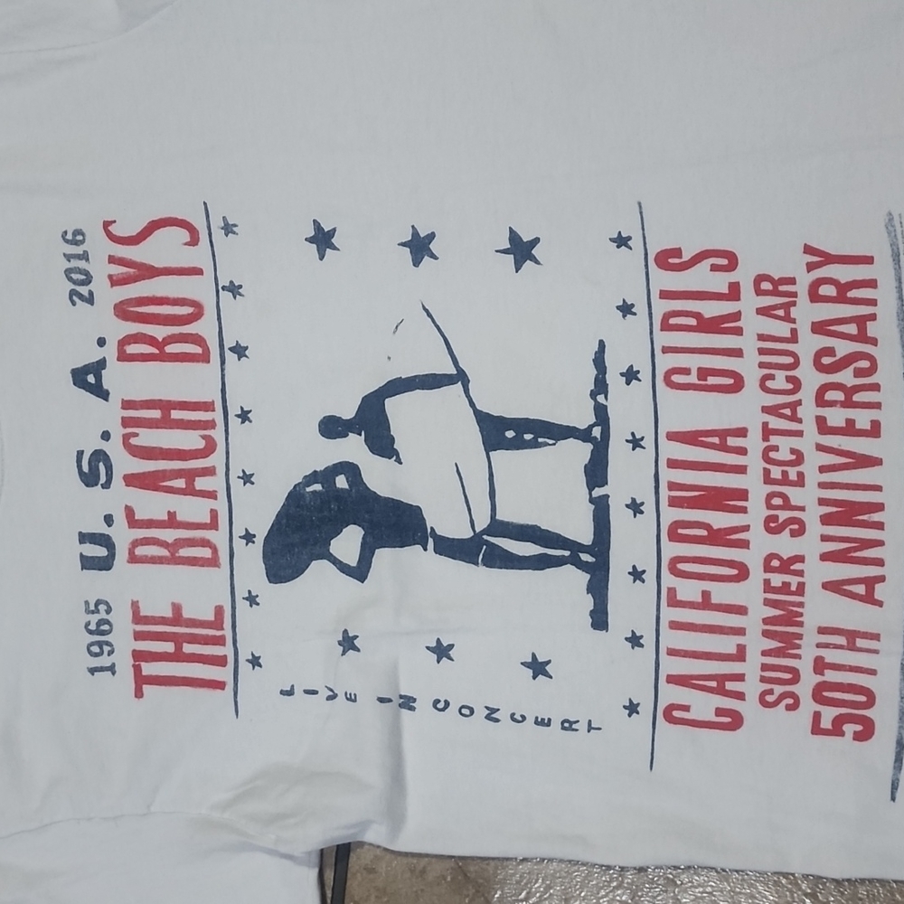 The Beach Boys Summer Days tour tshirt 2016
